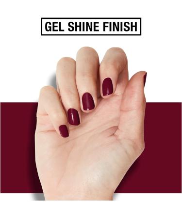 Maybelline Forever Strong Superstay 7 Day Gel Nail Polish - 265 Divine Wine (10ml) | Pack of 1 - Buy Online on GoSupps.com