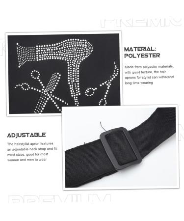 Ipetboom Polyester Halter Neck Apron Hair Treatment Apron Adjustable Strap Hair Stylist Aprons Polyester Apron Barber Working Apron Adjustable Apron Hairdresser Apron Miss Shawl Printing - Buy Online on GoSupps.com