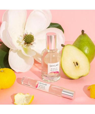 Skylar Magic Bloom Perfume - Paraben-Free, Phthalate-Free, Vegan & Cruelty-Free Fragrance - Bright, Juicy, Tart - Pear, Yuzu, Magnolia - 50ml - Buy Online on GoSupps.com
