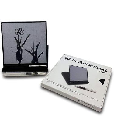 eSaturn Mini Buddha Water Drawing Board with Bamboo Brush - Zen Magic Painting Set for Relaxation and Meditation - Mini Sketch Pad in Black & White (10004) - Buy Online on GoSupps.com