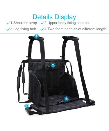 Patient Lift Stair Slide Board Transfer Emergency Evacuation Wheelchair Belt Safety Full Body Medical Lifting Sling Sliding Transferring Disc Use for Seniors Handicap - Buy Online on GoSupps.com