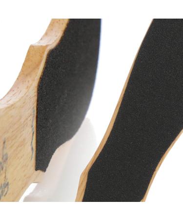Robin Goods Hornhauttraspel Foot File - Coarse & Fine Wooden Corn Remover | Eco-Friendly Plastic-Free Packaging | Effective Callus & Corn Removal Tool (1 Piece) - Buy Online on GoSupps.com