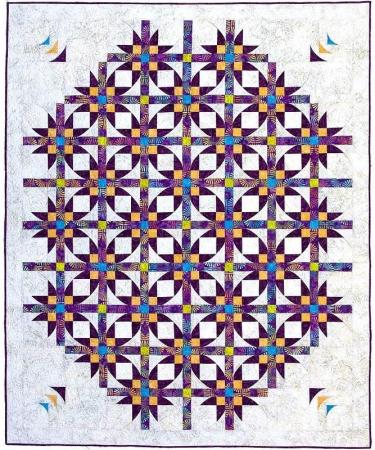 Dimensional Mexican Star Dance Quilt Pattern SWD-223-MS - Buy Online on GoSupps.com