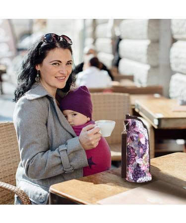 TOYANDONA Oxford Cloth Baby Feeding Bag Baby Kids Milk Bottle Keep Warm Holder Zipper Pouch Cover Portable Feeding Bag Assorted Color 1 - Buy Online on GoSupps.com