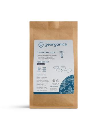 Georganics Peppermint Chewing Gum 120-Pieces