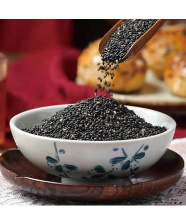 Black sesame 300g baking pastry ingredients ready-to-eat cooked sesame sesame pill powder soy milk Raw material black sesame - Buy Online on GoSupps.com