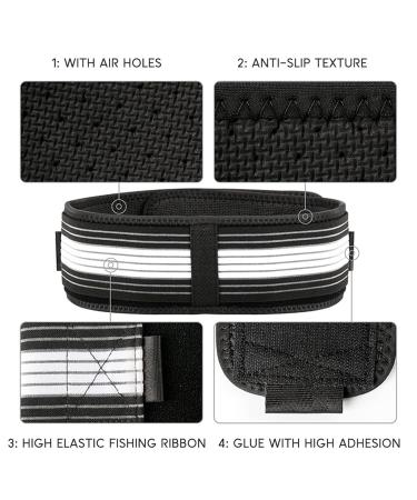 2PC Sacroiliac SI Joint Belt | Adjustable Hip Braces for Pain Relief | Lower Back Support for Men & Women | Compression Band for Stabilization (Size 21-40 - Buy Online on GoSupps.com