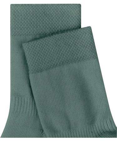 FALKE Unisex Baby Cotton Soft-Top Socks | Gentle Grip Leg | Elasticated Ankle | 12-18 Months | Eco-Friendly | Dark Jade - Buy Online on GoSupps.com