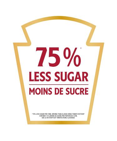 Heinz Ketchup No Sugar Added 1 Count 750ml (25.36 fl oz) - Canadian Ketchup - Pack of 1 - Buy Online on GoSupps.com