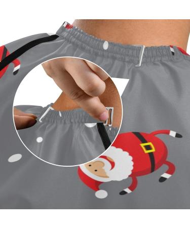 Waterproof Cartoon Santa Barber Cape - Cheetah Haircut Bib for Men & Unisex | Shop Internationally - Buy Online on GoSupps.com