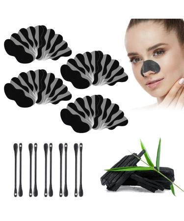 Segminismart Nosestripes Blackheads blackheads nasal strips deep cleaning clear-up strips with activated carbon pore strips anti-nosestripes blackhead removing blackheads and impurities 40PC black - Buy Online on GoSupps.com