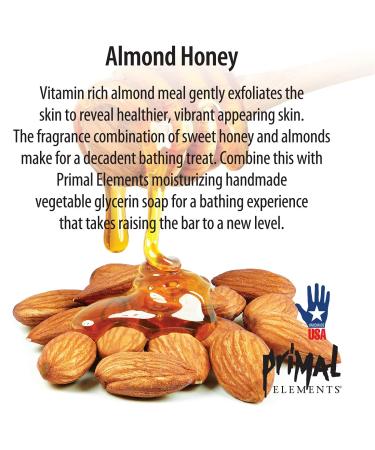 Primal Elements Honey Almond Loaf Soap - 5.5 lb (88 oz) for Custom Cutting | Best International Shipping - Buy Online on GoSupps.com
