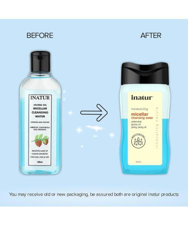 Jojoba Oil Micellar Cleansing Water for Makeup Removal - 100ml | International Shipping Available - Buy Online on GoSupps.com