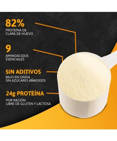  SERMAND Instant Egg White Protein Powder Neutral Flavor (510g) | Gluten-Free Protein Powder | Protein for Mass - Buy Online on GoSupps.com