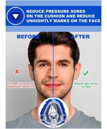 cogae 24 Pack Mask Liners Full Face Reusable Washable Cushion Covers Most Full Face Masks - Buy Online on GoSupps.com