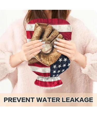 Buy Naanle American Flag Baseball Bats & 2L Transparent Hot Water Bottle for Pain Relief - Heat & Cold Therapy - Buy Online on GoSupps.com