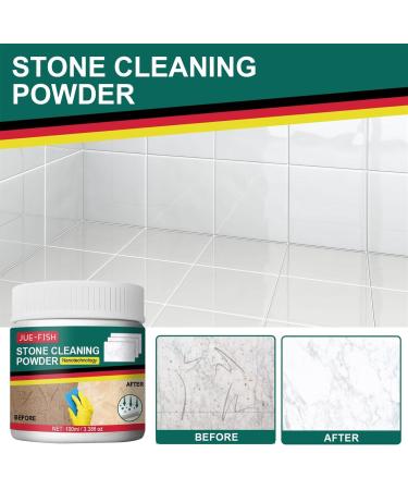 Marble Stain Remover | 4.22oz Bathroom Tile Cleaner - Environmentally Friendly Countertop Stain Remover for Limestone - Buy Online on GoSupps.com