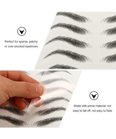 Lurrose 6D Hair-Like Eyebrow Stickers - Waterproof & Natural Brow Makeup Tool - Buy Online on GoSupps.com