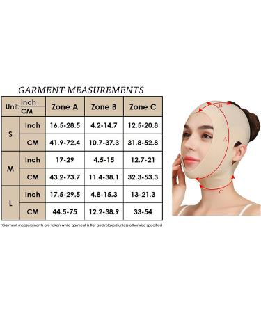 Anna-Kaci Post-Surgical Chin Strap Support Band - Dark Beige, Large (1 Pack) - Buy Online on GoSupps.com