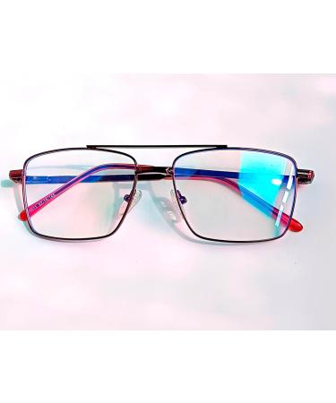 Qtron Blue Light Blocking Glasses for Men & Women - Anti Glare Round Eyewear for UV Protection from Screens - Buy Online on GoSupps.com