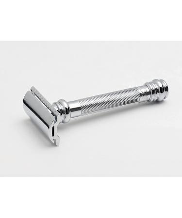 Merkur Heavy Duty Long Barber Pole Safety Razor - Chrome Finish | Premium Quality - Buy Online on GoSupps.com