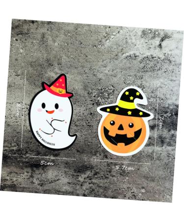 OFFSCH 50pcs Halloween Candy Tag Lollipop Decoration Lollipop Card Halloween Decor Packaging Decoration Card Lollipop Packaging Card Tooth Charms Message Card Pencil Caps Pumpkin Ghost - Buy Online on GoSupps.com