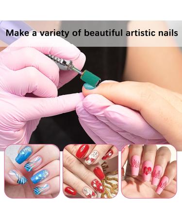 Rolybag Sanding Bands for Nail Drill 240 Pieces 3 Color Coarse Fine Grit Efile Sand Set 80#120#180#240# 2 Pieces 3/32 Inch Nail Drill Bits for Manicures and Pedicures (302 Piece Set) - Buy Online on GoSupps.com