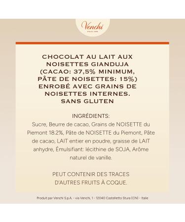 Venchi - uf au Chocolat Chocoviar Gianduja 330 Gr avec "Noisettes du Pi mont" Sans Gluten avec Surprise Collection de P ques Venchi Id e Cadeau - Buy Online on GoSupps.com