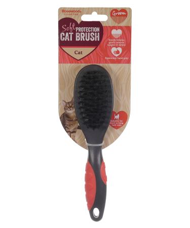 Rosewood Soft Protection Cat Brush One Size Clear