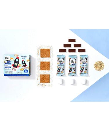 This Saves Lives Kids' Snack Bars (Variety Pack  0.88 Ounce (Pack of 15)) Variety Pack 0.88 Ounce (Pack of 15) - Buy Online on GoSupps.com