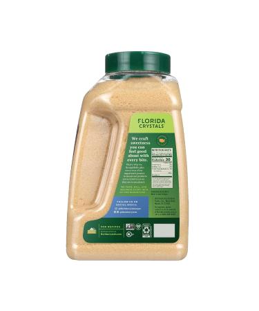 Florida Crystals Raw Cane Sugar 48 OZ Jug - Pack of 2 | Pure & Natural Sweetener - Buy Online on GoSupps.com