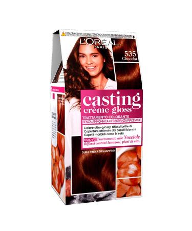 L'Oreal Paris L'OREAL Casting 535 Cream Without Ammonia Chocolate - Estrosa Hair Dye