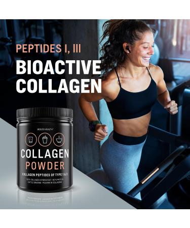 Buy Pasture-Raised Collagen Powder with Peptides Type 1 & 3 - Bioactive & Tasteless for Optimal Skin & Joint Health | International Shipping Available - Buy Online on GoSupps.com