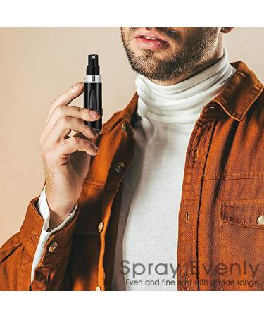 Rosiya Perfume Atomiser pack of 5pcs Perfume Travel Bottle 5ML Refillable Perfume Spray Bottle Easy to Refill Empty Atomiser Bottle for Purse Handbag Pocket and Luggage (Matte) Matte Pack of 5 - Buy Online on GoSupps.com