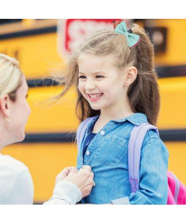 Pencil Hair Clip - Pencil Bows Hair Clips for Back to School - Unique Strong Hold Hair Clips Claw Clips School Hair Accessories for Kindergarten Students Lake Blue - Buy Online on GoSupps.com