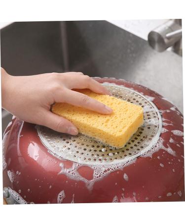12Pcs Dish Sponge Non-Scratch Scrub Sponge Absorbent Kitchen Sponges Quick Foaming Dish Scrubber Pads for Effortless Cleaning Dishes Pots Pans Yellow - Buy Online on GoSupps.com