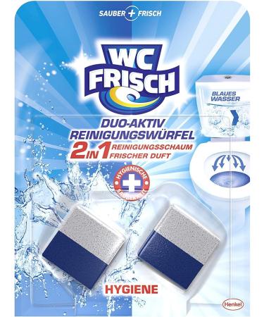 WC FRISCH Duo-Active Cleaning Cubes for Water Tanks - 12-Pack (100g Each) | International Shipping - Buy Online on GoSupps.com