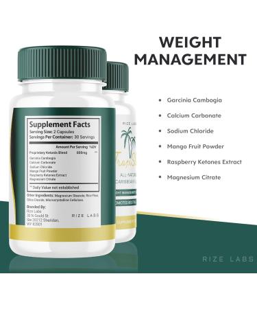 (Official 3 Pack) Tropislim Tropislim All Natural Caribbean Flush Weight Loss Supplement Tropislim Slimming Capsules for Women Healthy Lifestyle + Leaner Physique Tropical Reviews (180 Capsules) - Buy Online on GoSupps.com