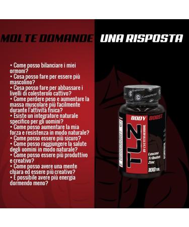 TLZ Tribulus Terrestris & Leuzea - 100 Natural Tablets | Premium Quality GMO-Free Vegetarian - 50-Day Supply - Buy Online on GoSupps.com