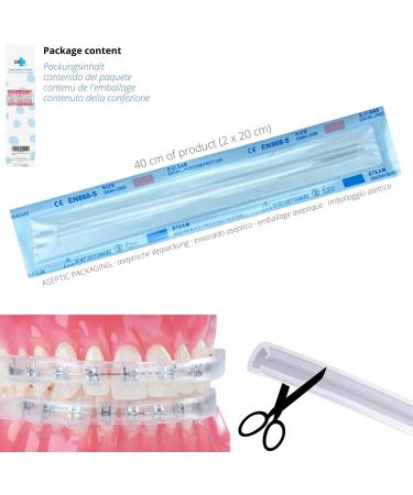 Buy Mouth Protection for Braces | Reusable Taste-Free Orthodontic Wax Alternative | Prevent Lip Wounds - Buy Online on GoSupps.com
