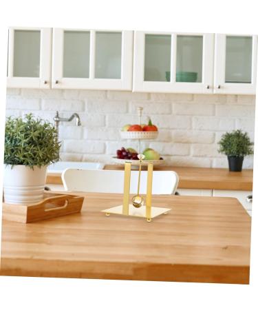 Tissue Dispenser Stand Holder Holdergolden Crystal Windproof Golden Dinner Serviette Tabletop Rack Golden 15.00X13.50X13.50CM - Buy Online on GoSupps.com
