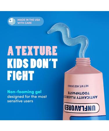 Dr. Bob Natural Xylitol Kids Toothpaste with Fluoride - SLS-Free, Dye-Free, Made in USA - 4oz - Buy Online on GoSupps.com