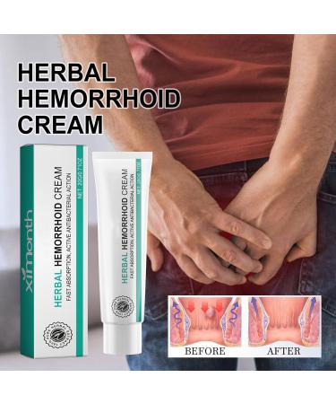 Hemorrhoid Cream Herbal Hemorrhoids Cream for Men and Women (2PC) - Buy Online on GoSupps.com