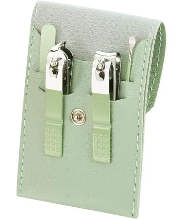 Nail Clipper Set Carbon Steel 4 in 1 Nail Clipper Kit with Travel Cover Professional Sharp Nail Care Kit for Manicure Pedicure Beauty Supplies - Buy Online on GoSupps.com
