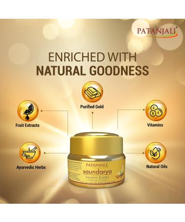 Buy Patanjali Saundarya Swarn Kanti Fairness Cream - Best Natural Skin Lightening Cream for Radiant Glow | International Shipping Available - Buy Online on GoSupps.com