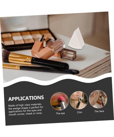 MAGICLULU 2 Sets Triangular Sponge Puff Make up Sponges Triangle Makeup Puff Triangle Sponge Puff Mini Powder Puff Lady Tools Cosmetic Puff Mini Sector Cosmetics Miss White 8.00X8.00X2.00CM White - Buy Online on GoSupps.com
