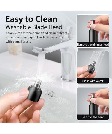 Sejoy Electric Nose & Ear Hair Trimmer - Painless Removal Clipper for Men and Women - Buy Online on GoSupps.com
