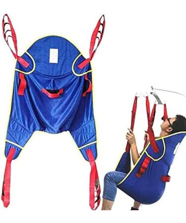 Full Body Lift Sling Toileting Sling Patient Lifter Multifunctioneel Safety Transfer Sling Nursing Sling for Seniors Medical Lift Equipment for Personal Care of Medical Families M(below90 M(below90kg)