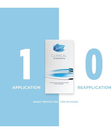 Secret Clinical Completely Clean 0.5 oz - Long-Lasting Odor Protection - Buy Online on GoSupps.com