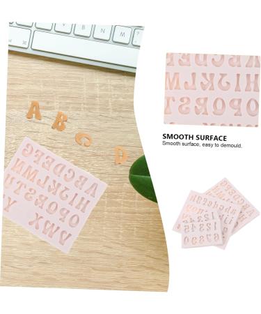 OUNONA 12 Pcs Silicone Cake Mold Iced Coffee Sleeve Cookie Cutters Gummy Sugar Moulds Silicone Letter Moulds Silicone Fondant Molds Silicone Molds Baking Supplies Tool Silica Gel Candy 12X10X1CMx3pcs - Buy Online on GoSupps.com